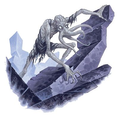 Vampiric illithid | Forgotten Realms Wiki | FANDOM powered by Wikia Mind Flayer, Dnd Races, Cerebrospinal Fluid, Alien Character, Dnd Monsters, The Elder Scrolls, Dnd Art, D&d Dungeons And Dragons, Fantasy Monster