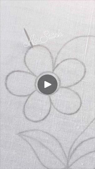 Satin Stitch Flower Hand Embroidery | Basic Flower Embroidery #trendingreels #viralreels #reelsfb | ABI Stitch | Elad Marish, Tomas Clouds · Kindled Nights Basic Embroidery Flowers, Embroider Flower Tutorial, Satin Stitch Flower, Basic Flower, Flower Hand Embroidery, Embroidery For Beginners, Satin Stitch, Flower Embroidery, Embroidery Tutorials