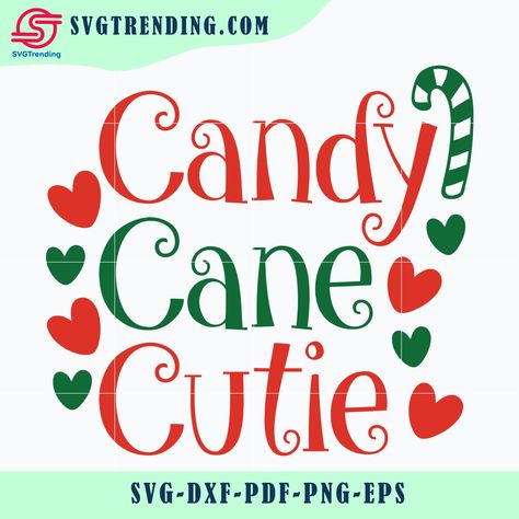 Candy Cane Cutie, T Shirt Bag, Cute Poster, Svg Christmas, Cricut Vinyl, 100 Days Of School, Digital Cut File, Teacher Life, School Shirts