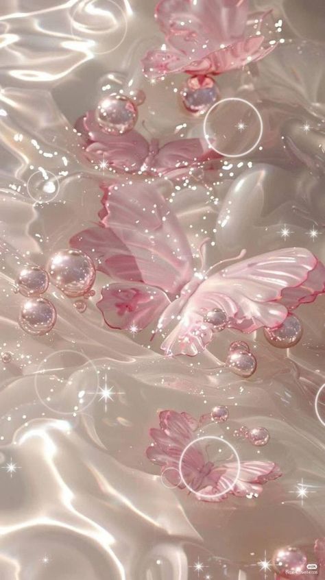 Wallpaper Bunga Iphone, Wallpaper Cantik Iphone, Image Girly, Pearl Wallpaper, Cute Images For Wallpaper, Jelly Wallpaper, Glittery Wallpaper, Pink Wallpaper Backgrounds, Floral Wallpaper Iphone