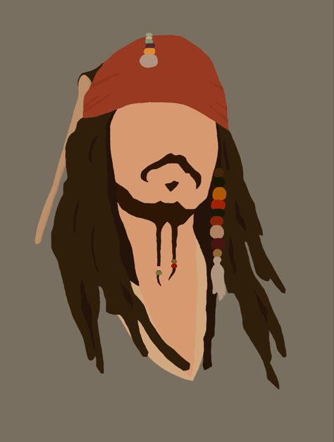 Pirates Of The Caribbean Painting, Jack Sparrow Cartoon, Jack Sparrow Painting, Jack Sparrow Dibujo, Jack Sparrow Drawing, Pirate Of The Caribbean, Kiss Artwork, Sparrow Art, جوني ديب