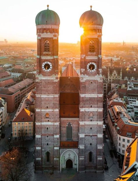 Church of Our Lady in Munich City Photography, Our Lady, Munich, Germany, Cottage, Wallpapers, Photography, Travel, Quick Saves