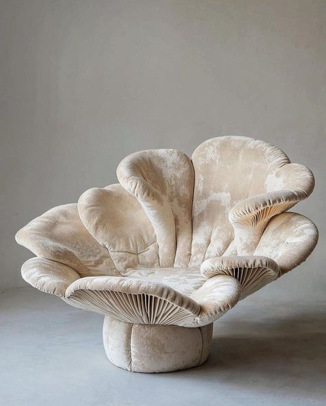 🍄‍🟫 Fungus furniture concepts by @pauloctavious giving us plenty of inspiration for forecasted micro jewellery trend for SS25 ‘Fun with Funghi’. Mushrooms continue to serve as a hero product across textiles, packaging and lifestyle brands, favoured for their rapid growth and minimal environmental impact. 🍄 This micro trend pays homage to this super ingredient with whimsical fungi-inspired jewellery. Shop our latest jewellery trend book via the link in our bio ⛓️‍💥 #fashion #art #interiors... Mushroom Chair, Girl Apartment Decor, Luxury Bedroom Master, Komodo, Funky Furniture, Cozy Apartment, Apartment Design, Aesthetic Room Decor, Luxurious Bedrooms