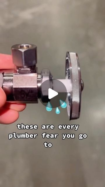 Plumbing Hacks, House Plumbing, House Tips, Water Valves, Diy Plumbing, Plumbing Repair, Plumbing Tools, Bathroom Plumbing, Diy And Home Improvement