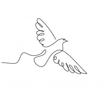 Continuous Line Bird Tattoo, Minimalist Drawing Nature, Dove Doodle, Line Art For Kids, Minimalistic Drawings, Bird Line Art, One Line Illustration, Bird Minimalist, Bird Line Drawing