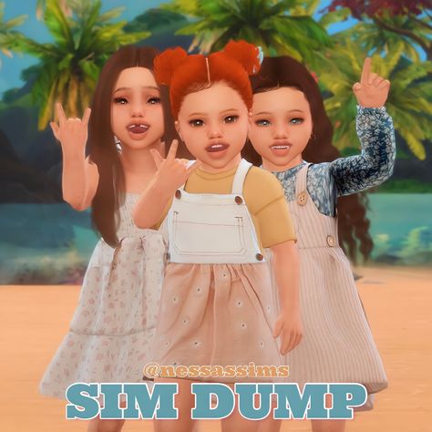 Sims 4 Toddler Dump, Toddler Cc Sims 4, Toddler Hairstyles Boy, Sims 4 Family, Sims Clothes, Toddler Hairstyles, Sims 4 Children, Sims 4 Body Mods, Sims 4 Cc Skin