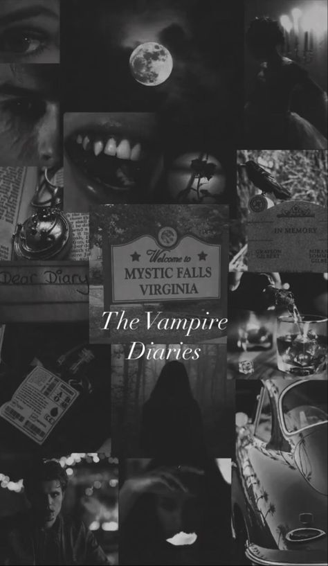 Mystic Falls Aesthetic Wallpaper, Tvd Wallpaper Aesthetic, Mystic Falls Aesthetic, Falls Aesthetic, Tvd Aesthetic, Gothic Wallpaper, Mystic Falls, Fall Wallpaper, Dear Diary