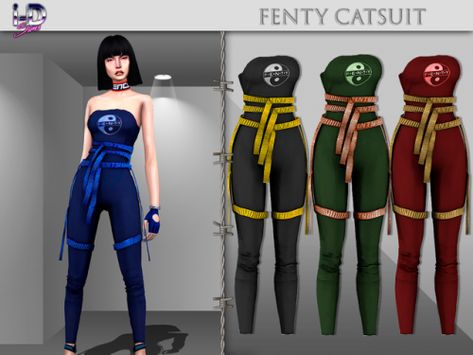 https://idsims.tumblr.com/post/186445976461/idsims-fenty-x-puma-harness-catsuit-original Women Kpop, Sims 4 Toddler Clothes, Sims Download, Sims 4 Cc Eyes, Sims 4 Cas Mods, Sims 4 Anime, Sims 4 Download, Sims 4 Game Mods, Sims 4 Dresses