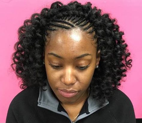 Front Braids Hairstyles, Tree Braids Styles, Tree Braid, Tree Braids Hairstyles, Micro Braids Hairstyles, Trendy We Fryzurach, Tree Braids, Curly Crochet Hair Styles, Front Braids