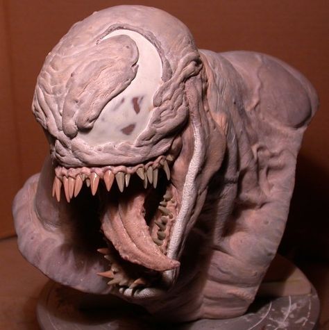 pablo.viggiano https://www.facebook.com/pablo.viggiano.5 Sculpting Reference, Character Sculpting, Anti Venom, Venom Comics, Design Comics, Marvel Venom, 3d Sculpture, Marvel Fan Art, Fantasy Comics