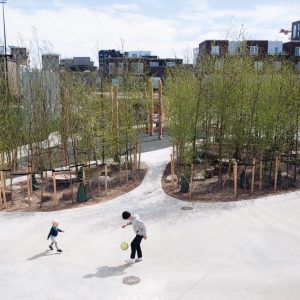 Kalvebod Fælled Skole « Landscape Architecture Platform | Landezine Denmark Landscape, Pocket Park, Viborg, Urban Park, School Yard, Education Architecture, Contemporary Landscape, Architecture Firm, Outdoor Areas