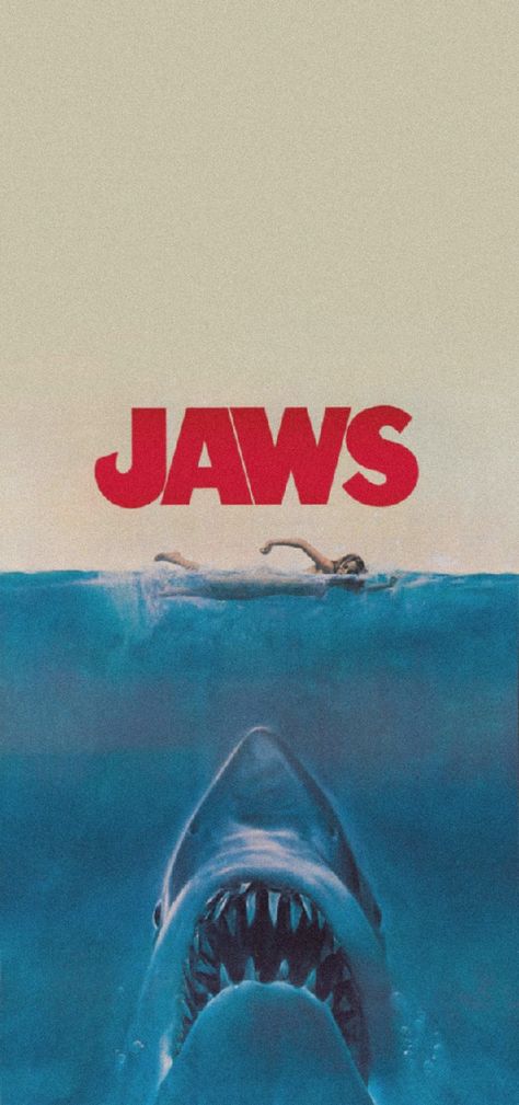 Wallpaper by me Jaws Wallpaper, Jaws Poster, Iphone App Layout, App Layout, Iphone App, Iphone Apps, Poster Art, Layout, Wallpapers