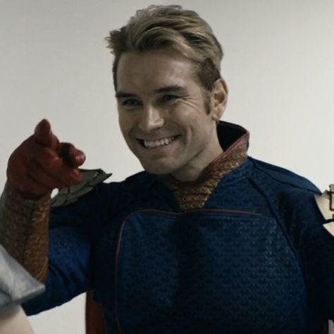 Homelander Blood Face, Homelander Smile, Homelander Pfp, Homelander Icon, Homelander The Boys, The Boys Homelander, Anthony Starr, I Hate Boys, Antony Starr