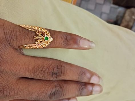 Vangi Ring, Vanki Designs Jewellery, Vanki Ring, Gold Jewellery India, Gold Temple Jewellery, Lotus Ring, Hand Rings, Gold Jewellry, Antique Jewelry Indian