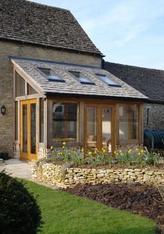 Small House Extensions, Oak Framed Extensions, Orangery Extension, Cottage Extension, Garden Room Extensions, Room Extensions, Home Greenhouse, Sunroom Designs, Front Porch Design