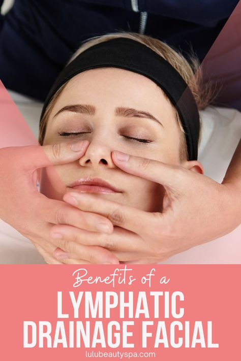 If you've been wondering about lymphatic drainage facials and if it's the right facial for you, here is everything you need to know! Click to read more. Facial Lymph Drainage Massage, Lymph Drainage Massage, Facial Benefits, Drainage Massage, Lymph Drainage, Beauty Spa, Cosmetology, You've Been, Your Skin