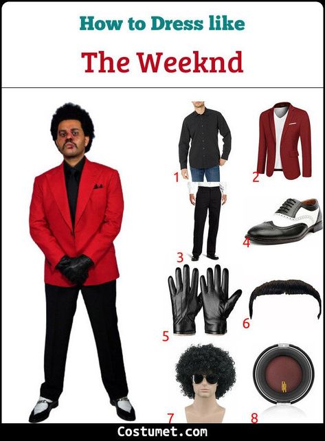 Men Halloween Costumes Guys, Hallowen Costume Ideas For Men, Halloween Costumes Men Aesthetic, Halloween Outfit Men, The Weeknd Halloween Costume, Halloween Costumes Guys, After Hours Aesthetic, Weeknd Concert, Black Halloween Costumes