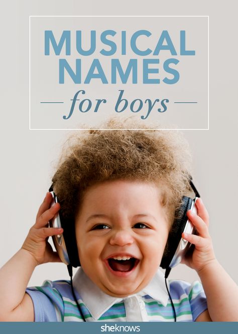 Musical names for baby boys that hit just the right note. Whether you love music or are just looking for a unique breath of baby-name inspiration, check out these marvelous musical baby names for boys. #BabyNames Music Baby Names, Musical Names, Background For Boys, Baby Boy Names Strong, Musical Background, Pregnant With Boy, Baby Name Generator, Boy Girl Names