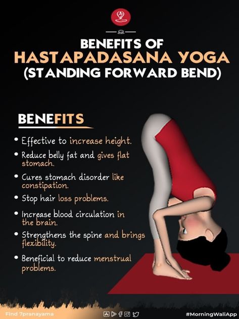 Standing Forward Bend, Sun Salutation Sequence, Learn Yoga Poses, Yoga Facts, Forward Bend, Yoga Breathing, Surya Namaskar, Yoga Guide, Benefits Of Yoga