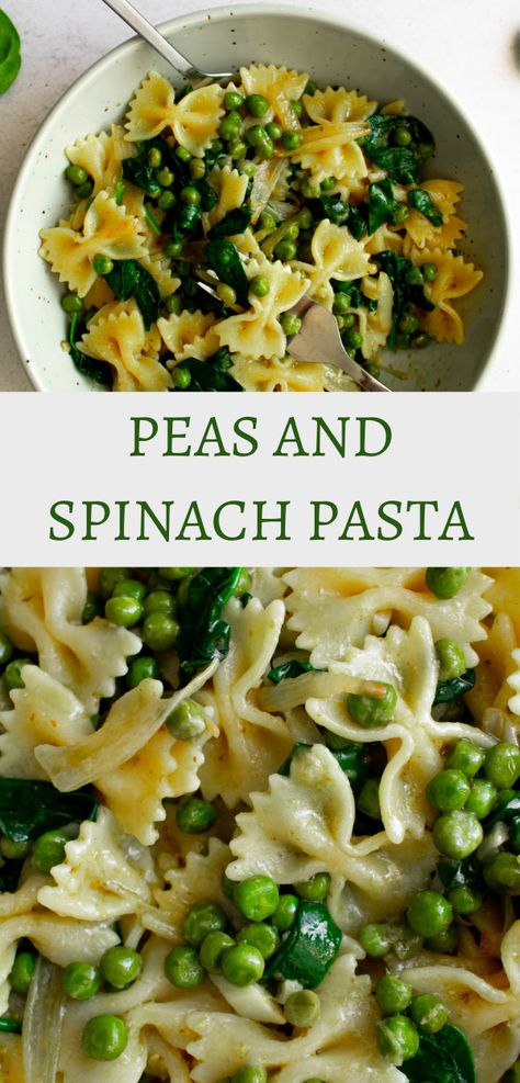 easy pasta dish Bow Pasta Recipes, Pesto Pasta Sauce, Easy Vegetarian Dinners, Bow Tie Pasta Recipe, Spinach Pesto Pasta, Easy Pasta Dinner Recipes, Pasta Salad With Spinach, Spinach Pasta Recipes, Healthy Pesto