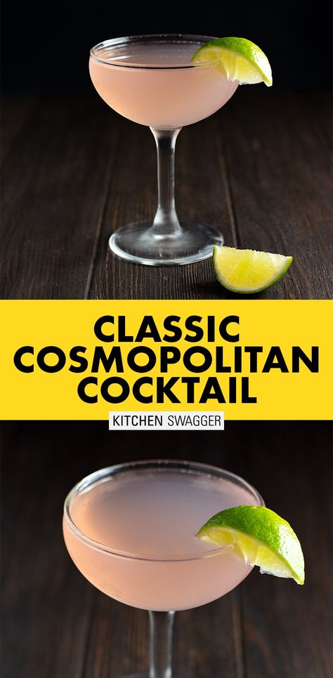 Triple Sec Recipe, Triple Sec Drinks, Cosmopolitan Drink Recipe, Kitchen Swagger, Triple Sec Cocktails, Cosmopolitan Cocktail Recipes, Cosmopolitan Drink, Cosmo Recipe, Vodka Recipes Drinks