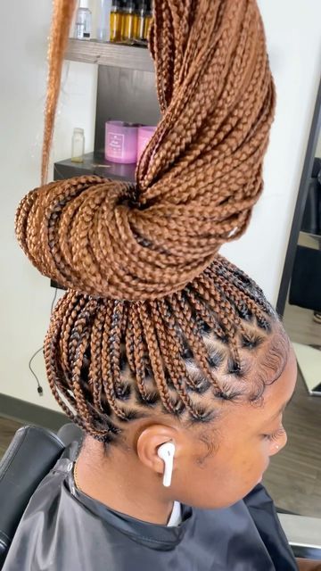 HOUSTON BRAIDER on Instagram: "Knoltess braids , same day bun💕 book this style under Small Medium Knoltess braids and add on hip length . 🔴August booking open , click the link in my bio to book your appointment 💕. • • #knotlessbraids #houstonbraids #houstonbraider #houstonhairstylist #knotlessbraidshouston #houstonknotlessbraids #protectivestyles #miamibraids #atlantabraids #labraids #atlknotlessbraids" Book Your Appointment, Protective Styles, Ear Tattoo, Hip Length, Click The Link, Hair Stylist, Houston, Dreadlocks, Braids