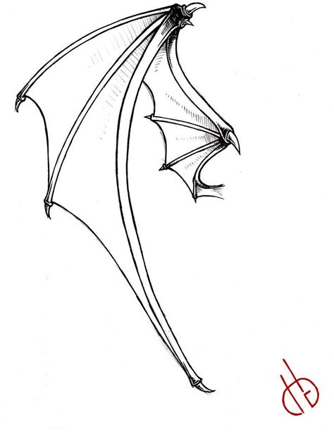 Bat Wing Reference, Tattoo Ideas Bat, Bats Tattoos, Bat Wings Tattoo, Wing Reference, Bat Tattoo Ideas, Wings Sketch, Demon Wings, Wing Tattoo Designs