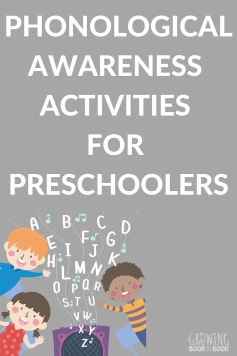 Teaching Phonological Awareness, Preschool Phonological Awareness Activities, Phonics For Preschoolers, Phonological Awareness Activities Kindergarten, Preschool Early Literacy Activities, Phonic Awareness Activities, Pre K Phonological Awareness Activities, Pre Literacy Activities Preschool, Phonetic Awareness Activities