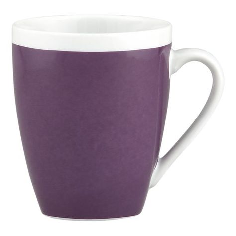 Purple. Cups For Coffee, Pretty Mugs, Custom Cup, Kitchen Color, Favourite Colour, Wedding Registry, Apartment Inspiration, Lavender Purple, Purple Rain