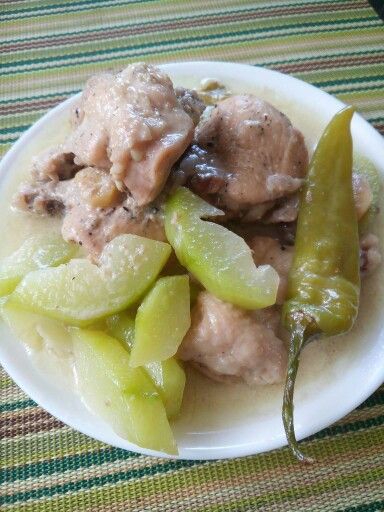 Ginataang manok w/ papaya Ginataang Manok, Food Culture, Papaya, Chicken