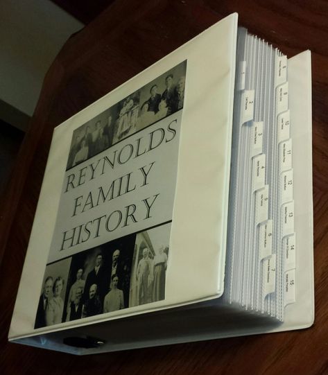 Family History Binder, Genealogy Binder, Family History Organization, Family Tree Book, Family History Projects, Genealogy Organization, Family Tree Research, Ancestry Family Tree, Family Tree Project