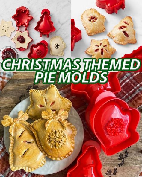 🎄❄️Christmas One-press Hand Pie Maker❄️🎄🎅🏼 | pie | Make cute pocket pies with 1 Press 🎅🏼🎄☃️❄️ 👩‍🍳Baking made fun & easy 👉 Shop here: https://desihope.com/products/christmas-one-press-hand-pie-maker | By Georgia Market | Facebook Pocket Pies, Pie Pockets, Pie Mold, Pie Maker, Dough Press, Hand Pie, Pies Maker, Holiday Meals, Hand Pies