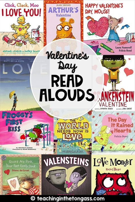 Valentines Day Books, Valentines Day For Kids, Valentines Day Jokes, Reading With Kids, Kindergarten February, Valentines Day Theme, Books For Preschool, Preschool Valentine, Valentines Activities