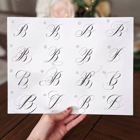 Letter S Font, Calligraphy Writing Styles, Calligraphy Letters Alphabet, Flourish Calligraphy, Calligraphy Fonts Alphabet, Free Handwritten Fonts, Handwriting Examples, Fancy Writing, Tattoo Lettering Styles