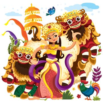 Poster Tarian, Hindu Bali, Illustration Art Kids, Indonesian Art, Year 7, Poster Illustration, Art Poster Design, Graphic Design Fun, Art Drawings For Kids