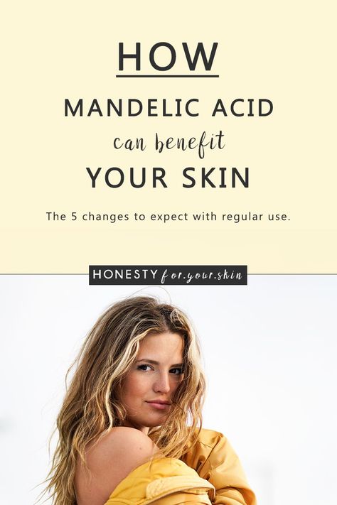 Mandelic Acid, Natural Skin Care Routine, Skin Care Remedies, Youthful Skin, Skincare Ingredients, Anti Aging Skin Products, Aging Skin Care, Skin Care Women, Skin Cream