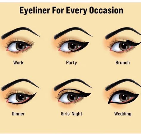 Eyeliner Types, Homemade Hair Mask, Smokey Eyeliner, Eyeliner Products, Best Makeup Artist, Makeup Help, Best Makeup Tips, Face Makeup Tips, Eyeliner Makeup