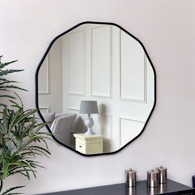 https://mirrorselect.com/ 

 


 
  

This Large Round Black Scalloped Wall Mirror is a stunning, art deco inspired wall mirror, ideal for lovers of black home decor and stylish statement mirrors. Made of wood, metal and glass, this mirror has a scalloped edged black frame and can be wall mounted via fixings on the back. 
 

Due to this mirrors black finish and scalloped edge, it could seamlessly blend into contemporary, art deco, vintage or industrial style interior styles. Statement Mirrors, Mirrors Black, Mirrors Uk, Industrial Style Interior, Statement Mirror, Large Round Mirror, Black Home Decor, Contemporary Art Deco, Black Wall Mirror