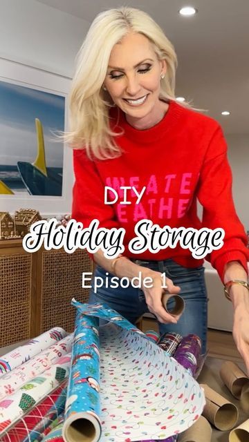 LORAfied | HACKS: Home • Kitchen • Life on Instagram: "🎁 ❤️ HOLIDAY STORAGE HACKS: EP 1 FREE + EASY 🎄✅ Comment: “Links” and I’ll DM you the goodies, including what you can use if you don’t have empty toilet paper rolls on hand 😉 Okay, who’s ready to take back the space you’ve dedicated to wrapping gifts? 🙋‍♀️ I love the holidays, but I also love getting my house back in order. Here are some simple ways to store all those wrapping goodies 🤗 Are you more of a wrapping paper or gift bag fan? Comment and LMK! I still love a good paper 🥰 XO, Lora 🩷 CHECKOUT my website: LORAfied.com for more! ➡️ @lorafied wherever you are! ⏱ TikTok 📺 YouTube 📌 Pinterest 👍 Facebook #LORAfied #homemaker #holidayhack #goodshare #househack #targetmom #ballingonabudget #instagramhacks #viralinstgram #gettin Storing Wrapping Paper Rolls, Christmas Glamour, Rapping Paper, Gift Bag Organization, Holiday Crafts Gifts, Storage Hacks Diy, Wrapping Paper Storage, Gift Wrap Storage, Wrapping Techniques