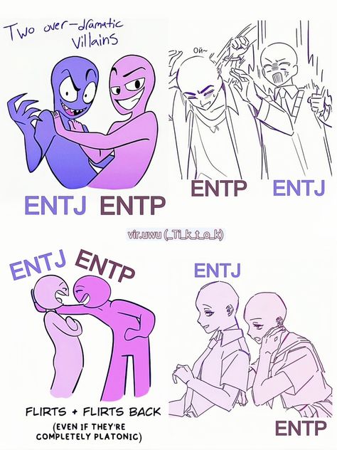 Mbti Relationships Entj, Entj And Entp Relationship, Entp Relationship Dynamics, Entj Romance, Entp X Entj Relationship, Mbti Entj Memes, Entj Entp Relationship, Entp X Entj Fanart, Entj Bf