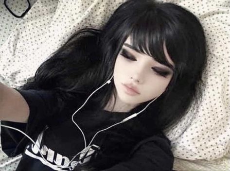 Scene Makeup, Emo Scene Hair, Emo Makeup, Dope Makeup, Emo Hair, Cute Makeup Looks, Makeup Looks Tutorial, Cute Selfie Ideas, Pretty Selfies