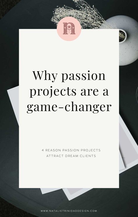 Passion projects are game-changers when it comes to attracting dream clients. I share in the blog the ways that passion projects can be a powerful process for you to use in your portfolio. Click through to the Natalie Trinidad Design blog to start attracting those dream clients using passion projects! #graphicdesign #dreamclients #freelancedesigner #creativebusiness #businessowner Squarespace Design, Dream Clients, Wordpress Design, Create Graphics, Dream Client, Photoshop Tips, Graphic Design Tips, Color Psychology, Passion Project