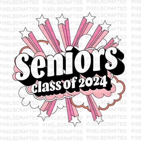 Graduating Class Shirts, Senior T Shirt Designs, Class Shirt Designs, Senior Year Diy, Graduation Logo, Green Aesthetic Tumblr, Senior Year Things, Sr Logo, Senior Posters