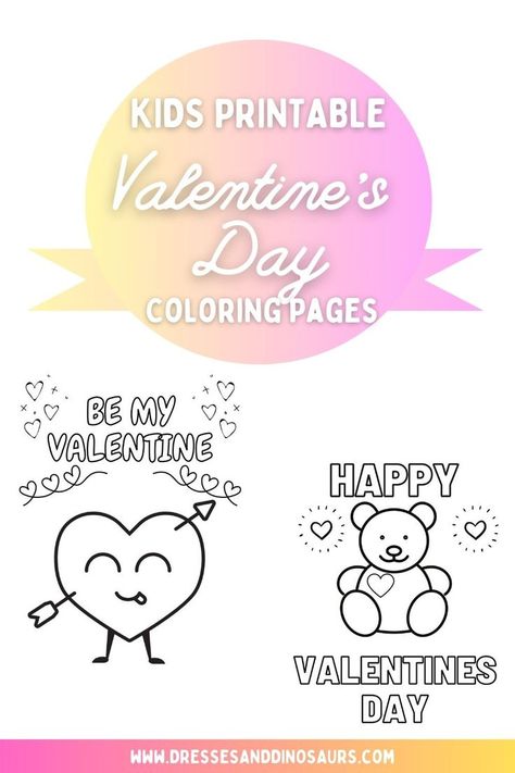 A fun activity for kids leading up to Valentine's Day are coloring pages! These free printable Valentine's Day coloring pages can be used as class valentines or for a nice gift for Mom or Dad. Kids Printable Valentine's Day Coloring Pages; Valentines Day Coloring pages for kids Coloring Pages Valentines Day, Coloring Pages Valentines, Valentines Day Coloring Pages, Fun Activity For Kids, Valentines Day Coloring Page, Free Preschool Printables, Class Valentines, Valentines Day Coloring, Valentines Printables Free