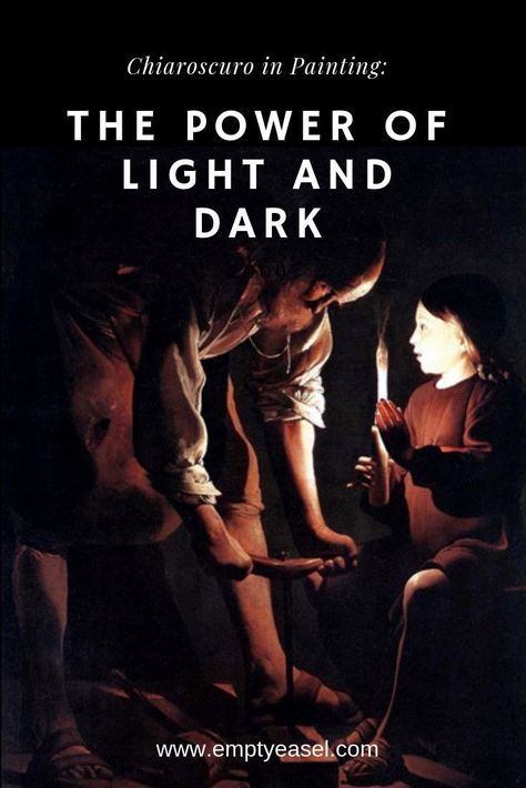 This article will cover the more important aspects of Chiaroscuro, primarily as it relates to painting. #painting #artist #arthistory Cups Painting, Type Of Drawing, Chiaroscuro Lighting, Art Teaching Resources, Moon Day, Power Of Light, Lights Artist, Art Terms, Interior Design Sketches