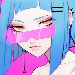 Cyberpunk Oc Girl, Anime Tomboy Aesthetic, Cyberpunk Artstyle, Cyberpunk Art Style, Pfp Cyberpunk, Cyberpunk Icons, Kawaii Cyberpunk, Techno Girl, Witcher Wallpaper