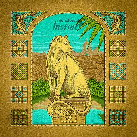 Incredible Album Covers: Monstercat Album Cover Art for 'Instinct.' Amazing Music Cover Art & Beautiful Album Covers. Beautiful Album Covers, Music Cover Art, Rock Album Covers, Amazing Music, Music Cover, Lp Cover, Music Album Covers, Artist Album, Album Cover Design