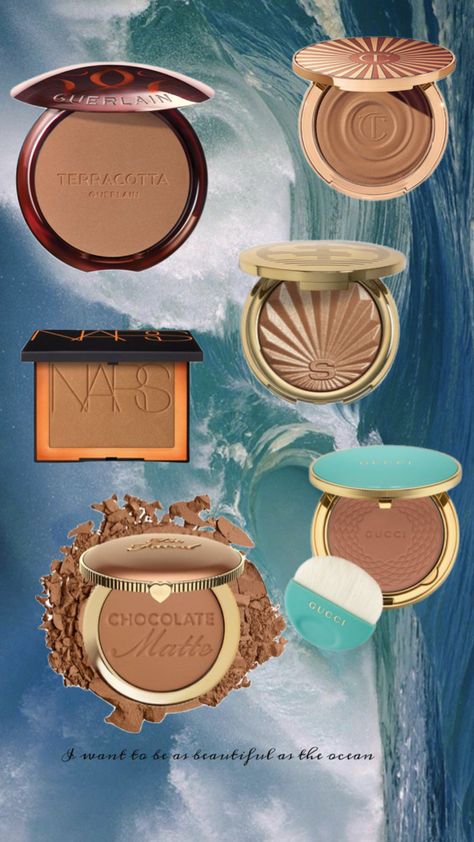 This are the powder bronzers that leave me a beach-like tan Makeup You Need, Beach Tan, Too Faced, Bronzer, Makeup Yourself, Nars, Gucci, Makeup, Make Up