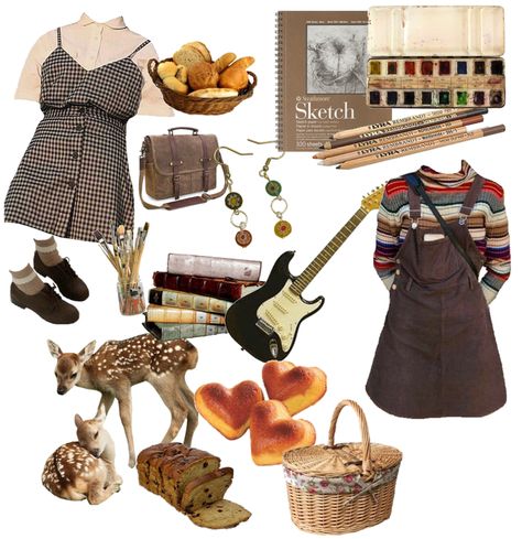 Lesbian Cottagecore Outfits, Cottagecore Lesbian Outfit, Lesbian Outfits Summer, Cottagecore Basket, Non Binary Outfits, Cottage Core Outfit, Evermore Era, Cottagecore Outfit, Lesbian Outfits