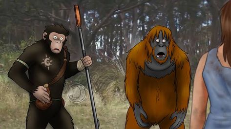 Planet Of The Apes Fanart, Caesar Planet Of The Apes Art, Cesar Planet Of The Apes, Planet Of The Apes Noa Mae, Maurice Planet Of The Apes, Orangutan Art, Kingdom Of The Planet Of The Apes, Nova Planet Of The Apes, Plant Of The Apes